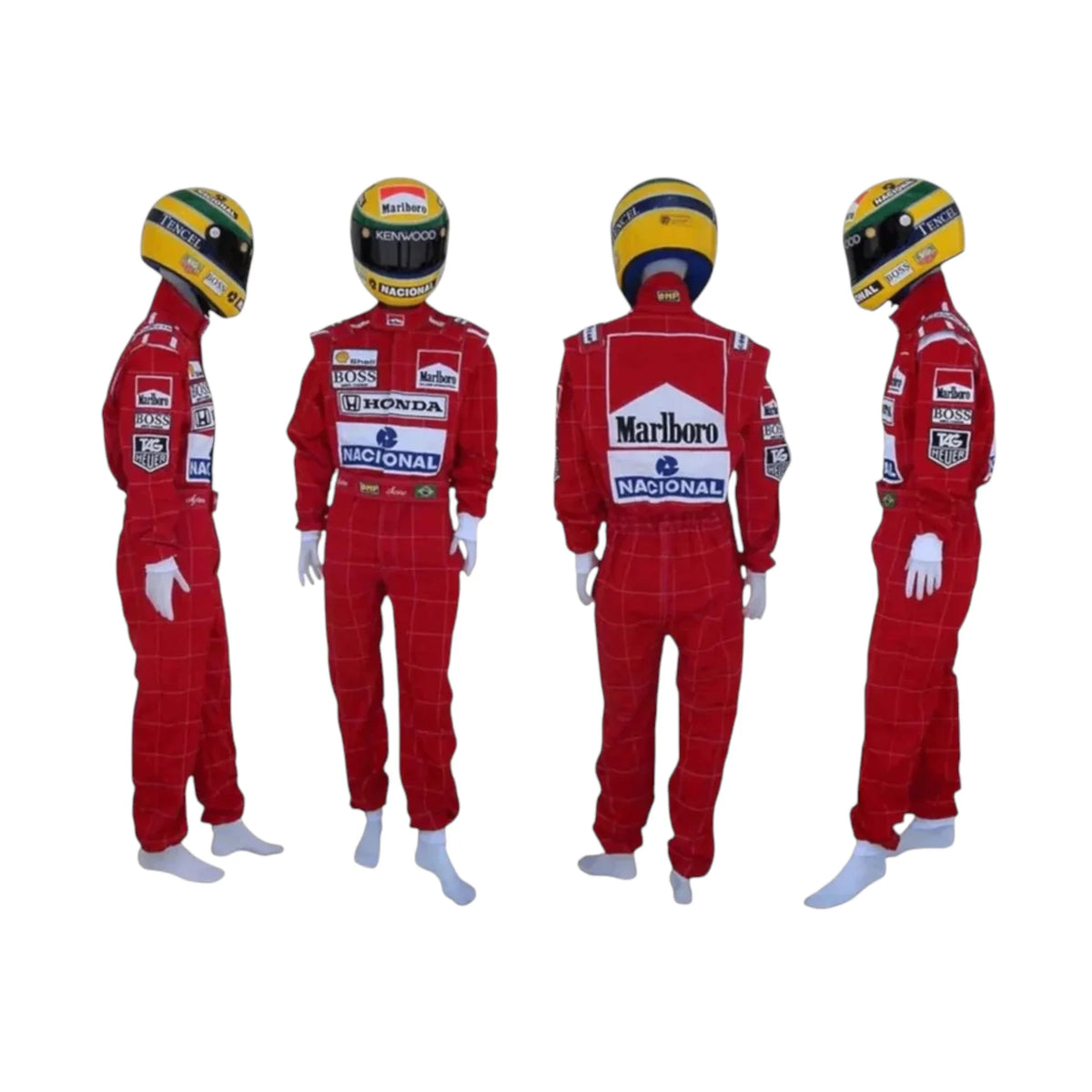 Ayrton Senna 1991 Mclaren United States GP F1 Racing Suit - Grid X Racegearss image 1