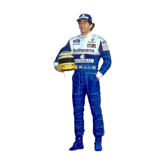 Ayrton Senna 1994 Williams F1 Racing Suit - Grid X Racegearss image 1