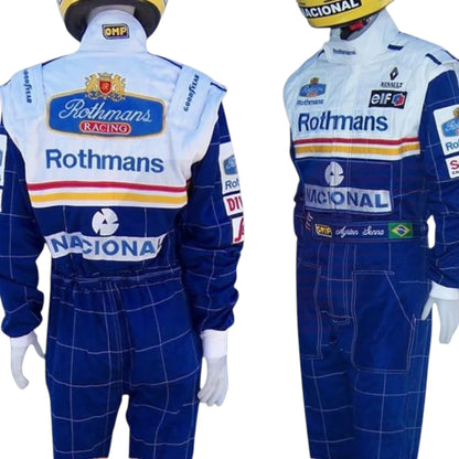 Ayrton Senna 1994 Williams F1 Racing Suit - Grid X Racegearss image 4