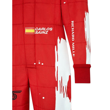 Carlos Sainz 2023 Ferrari (Las Vegas GP Special Edition) F1 Race Suit - Grid X Racegearss image 4