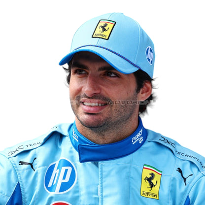 Carlos Sainz 2024 Ferrari Miami GP F1 Race Suit - Grid X Racegearss image 2