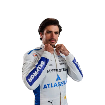 Carlos Sainz 2025 Williams F1 Race Suit - Grid X Racegearss image 1