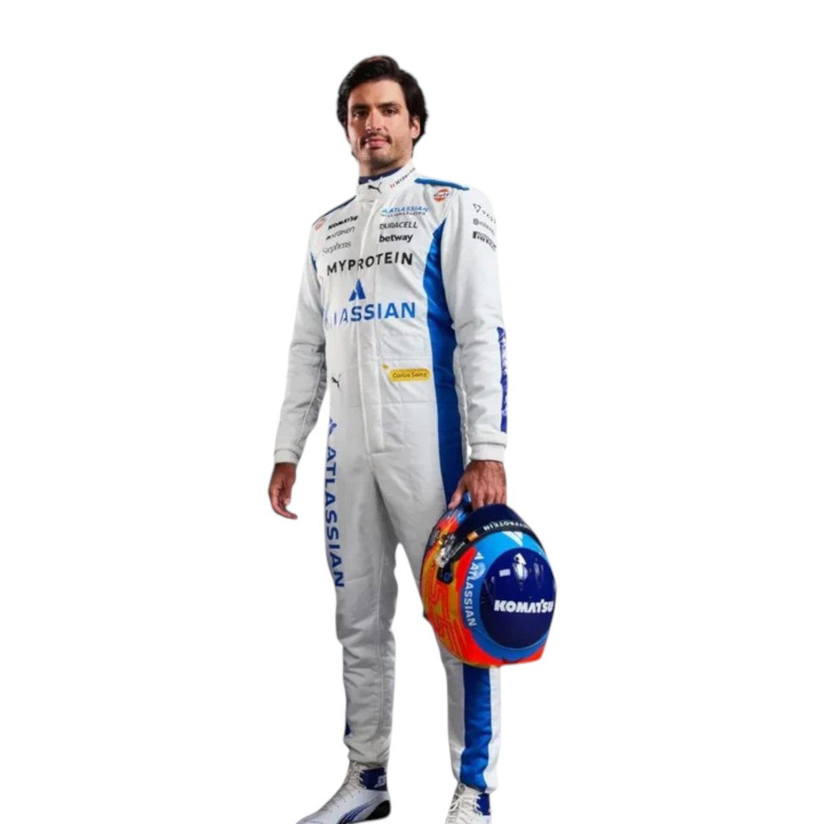 Carlos Sainz 2025 Williams F1 Race Suit - Grid X Racegearss image 3
