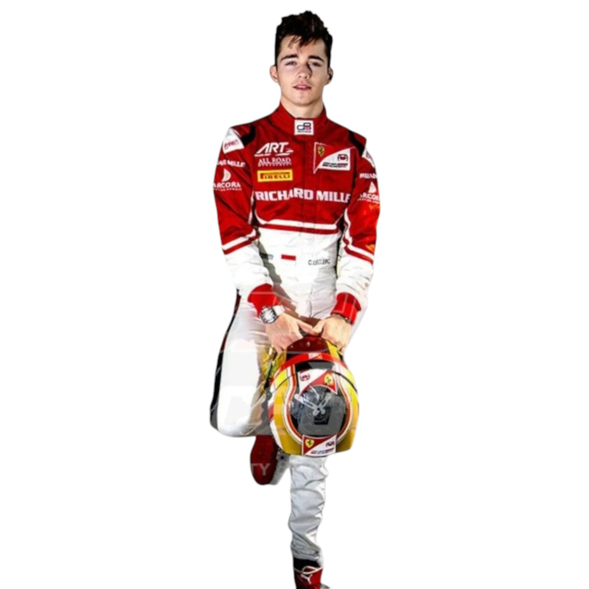 Charles Leclerc 2016 Ferrari F1 Race Suit - Grid X Racegearss image 1