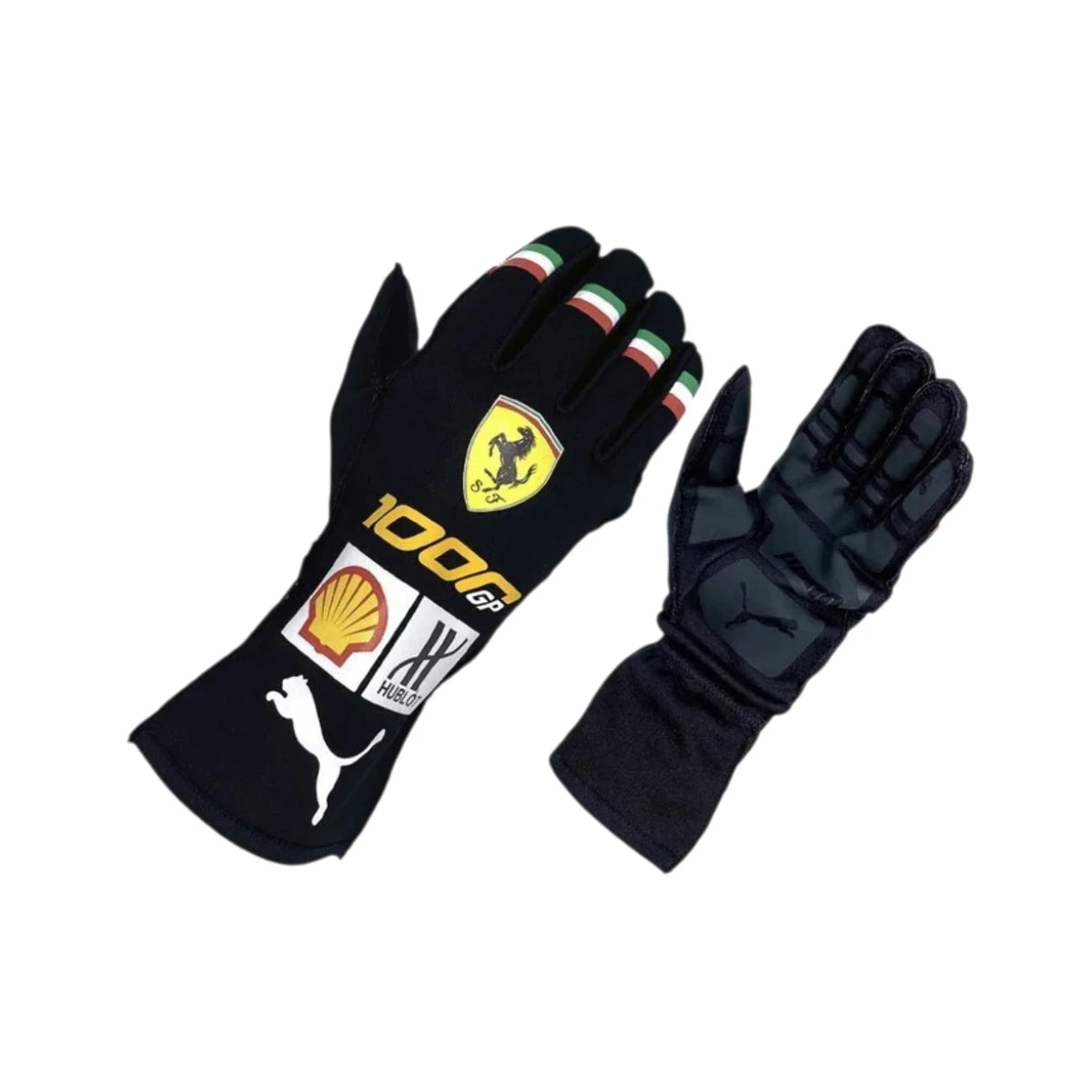 Charles Leclerc 2020 Ferrari 1000 GP F1 Racing Gloves - Grid X Racegearss image 1