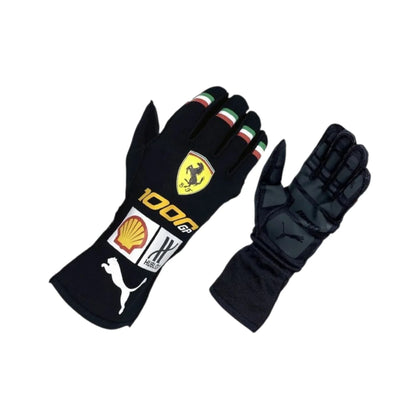 Charles Leclerc 2020 Ferrari 1000 GP F1 Racing Gloves - Grid X Racegearss image 1