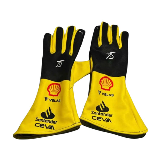 Charles Leclerc 2022 Ferrari F1 Racing Gloves - Grid X Racegearss image 1