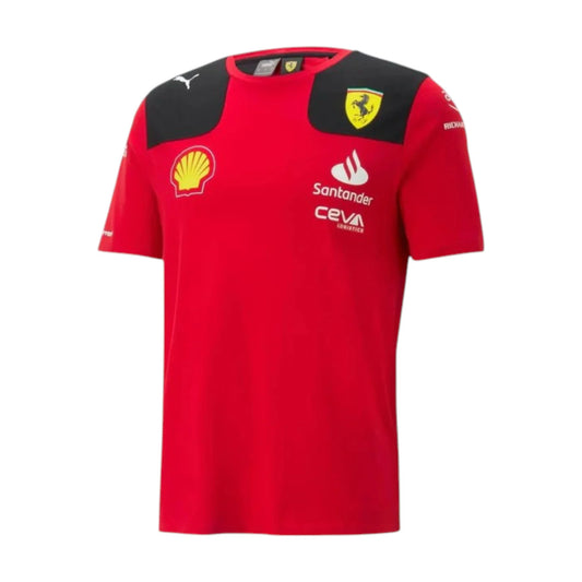 Charles Leclerc 2023 Ferrari F1 Racing Driver T-Shirt - Grid X Racegearss image 1