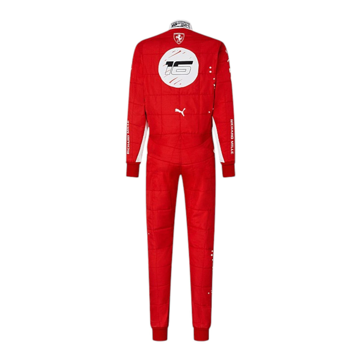 Charles Leclerc 2023 Ferrari (Las Vegas GP Special Edition) F1 Race Suit - Grid X Racegearss image 3