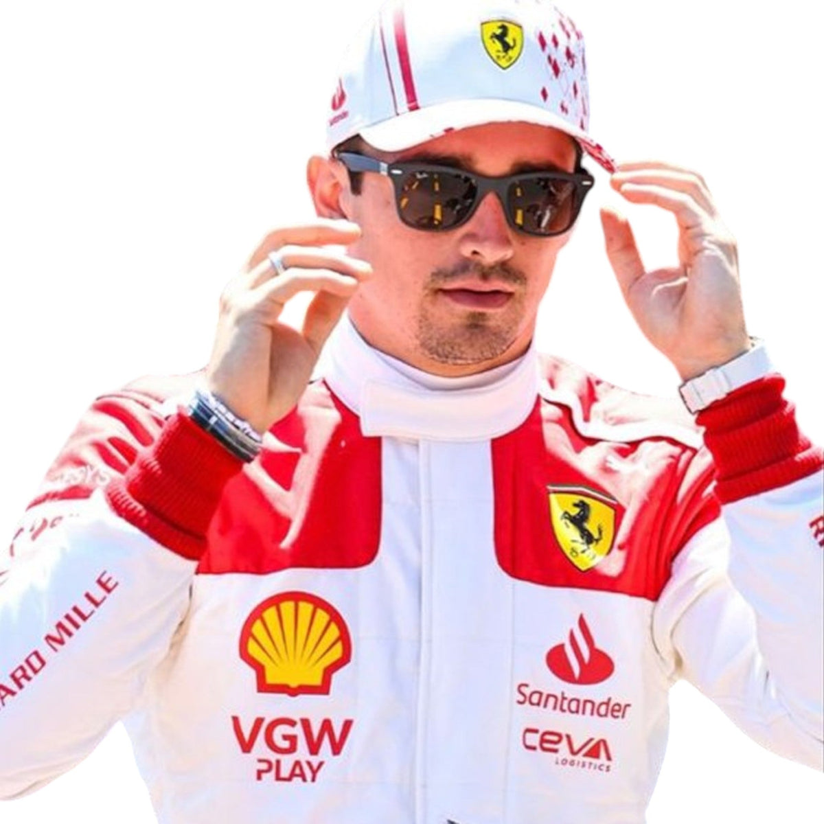 Charles Leclerc 2023 Ferrari Monaco GP F1 Race Suit - Grid X Racegearss image 2