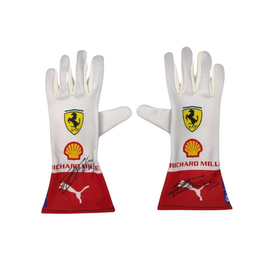 Charles Leclerc 2023 Ferrari Monaco GP F1 Racing Gloves - Grid X Racegearss image 1
