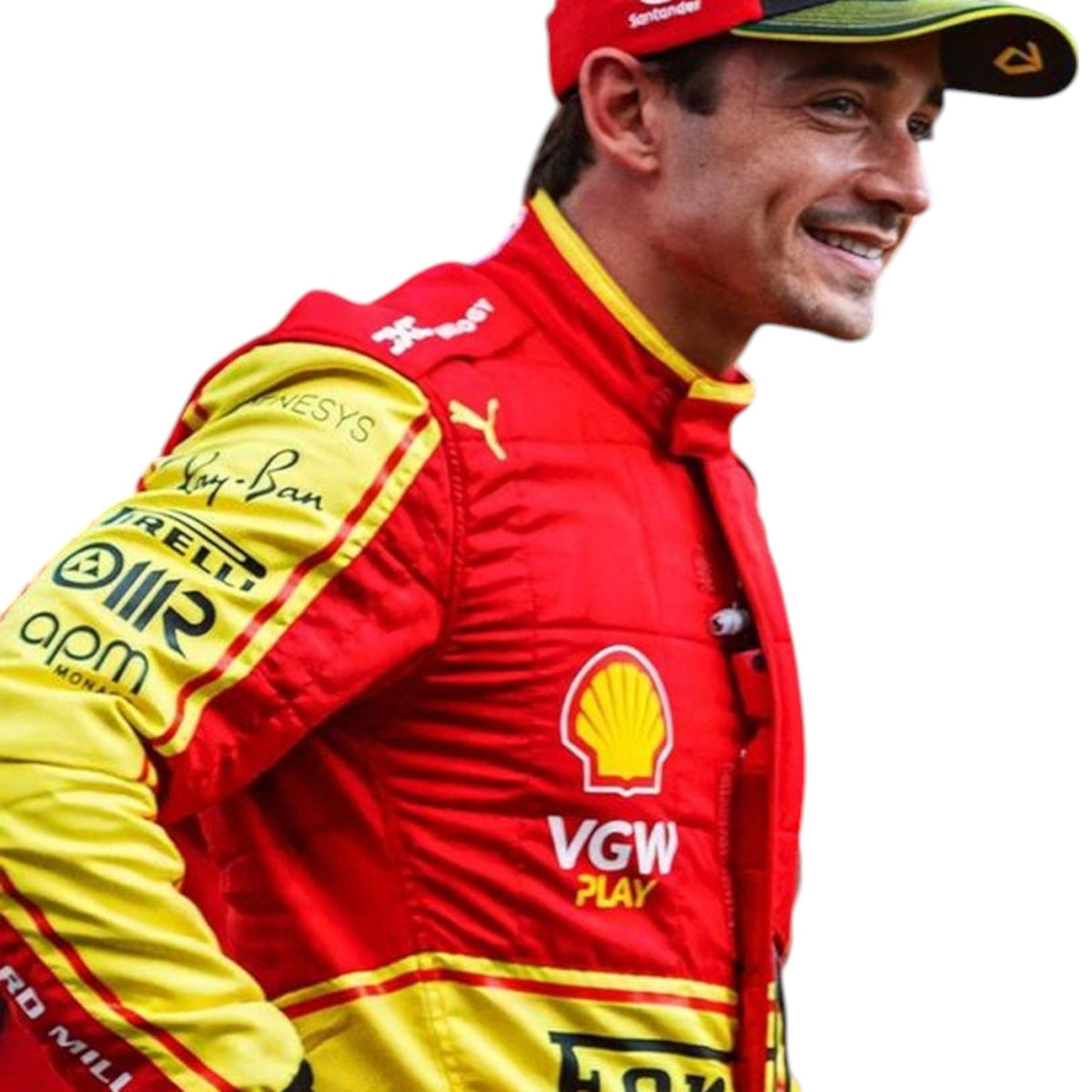 Charles Leclerc 2023 Ferrari Monza GP F1 Race Suit - Grid X Racegearss image 1