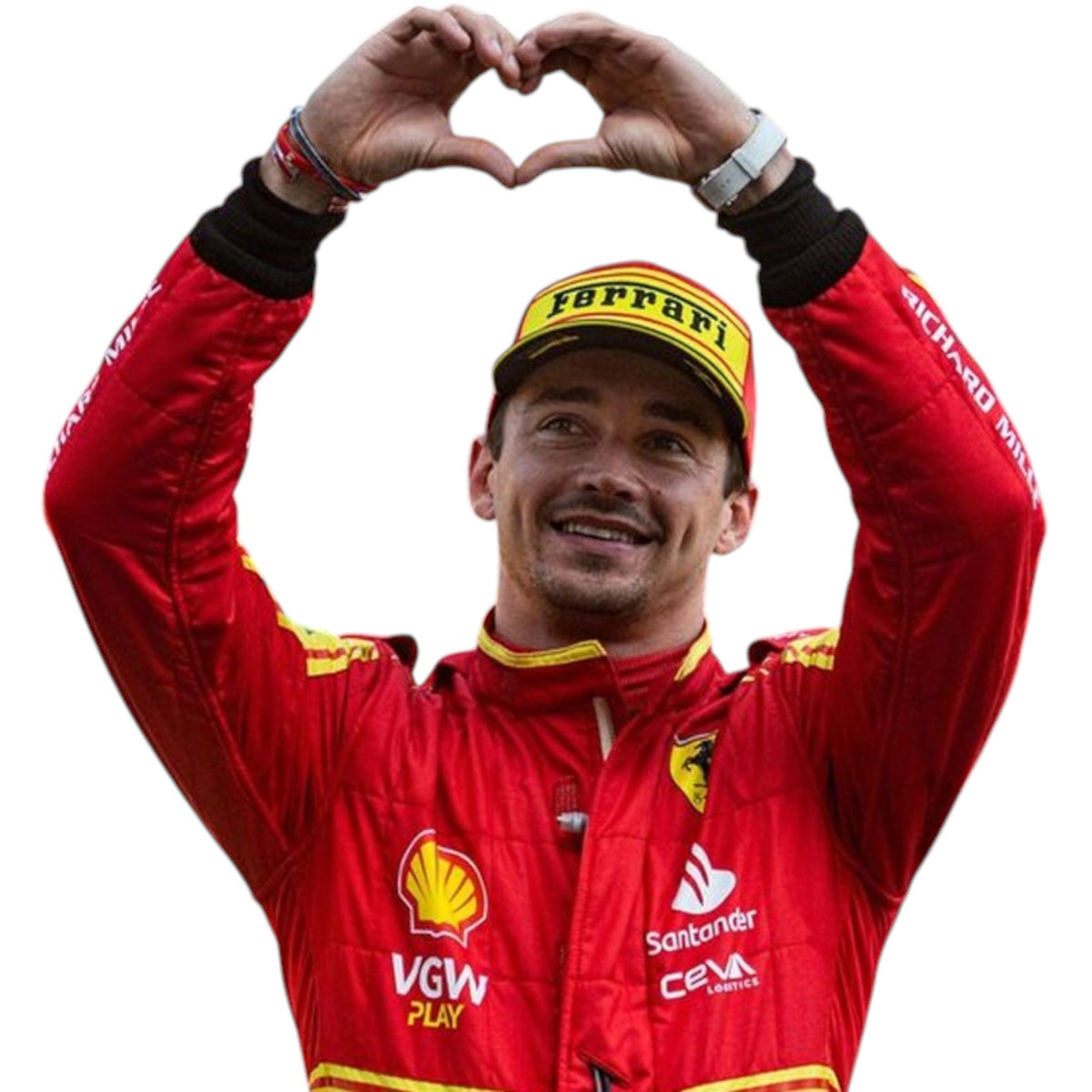 Charles Leclerc 2023 Ferrari Monza GP F1 Race Suit - Grid X Racegearss image 3