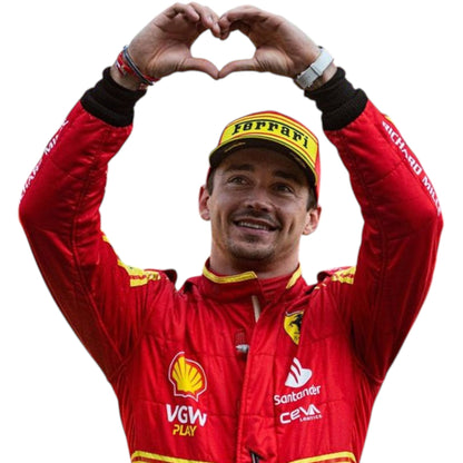 Charles Leclerc 2023 Ferrari Monza GP F1 Race Suit - Grid X Racegearss image 3