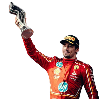 Charles Leclerc 2024 Ferrari Monaco GP F1 Race Suit - Grid X Racegearss image 2