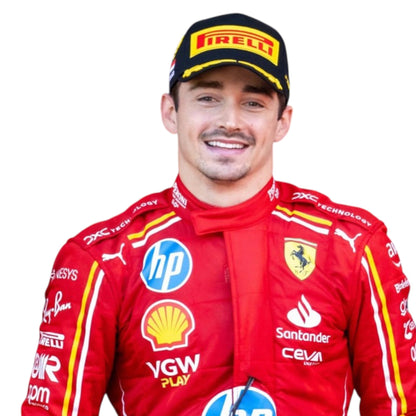 Charles Leclerc 2024 Ferrari Monaco GP F1 Race Suit - Grid X Racegearss image 4