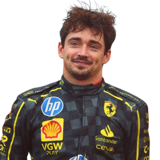 Charles Leclerc 2024 Ferrari Monza GP F1 Race Suit - Grid X Racegearss image 1