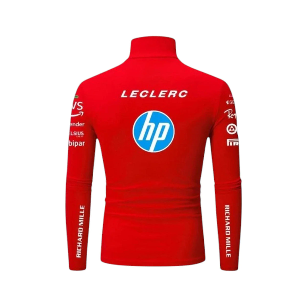 Charles Leclerc 2025 Ferrari F1 Undershirt (Red) - Grid X Racegearss image 2