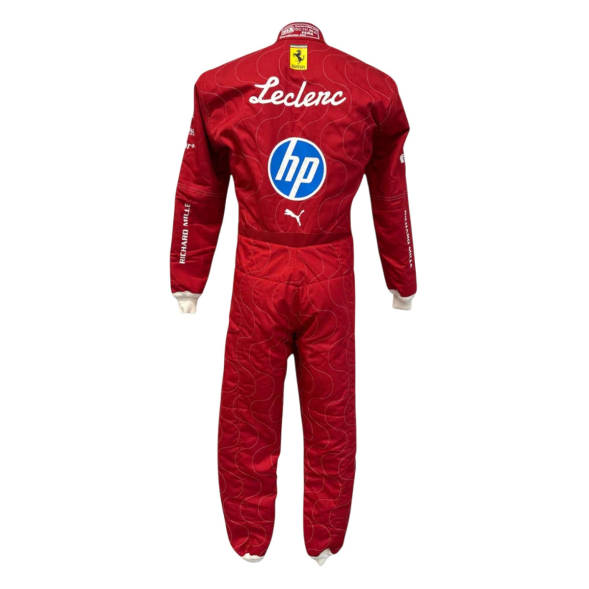 Charles Leclerc 2025 Ferrari Monza GP F1 Race Suit - Grid X Racegearss image 4