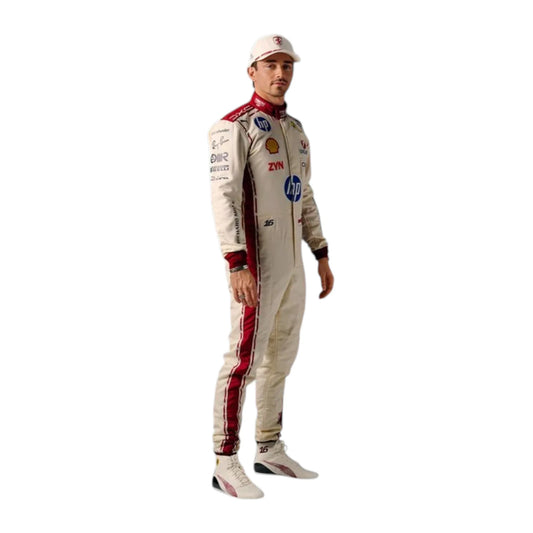 Charles Leclerc 2026 Ferrari Monaco GP F1 Race Suit - Grid X Racegearss image 1