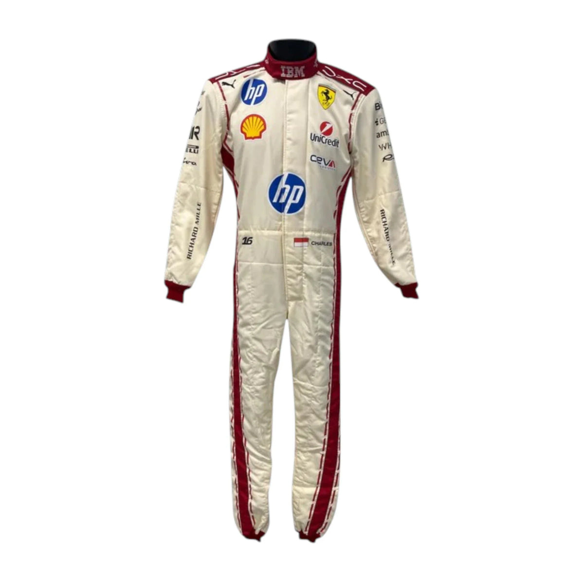 Charles Leclerc 2026 Ferrari Monaco GP F1 Race Suit - Grid X Racegearss image 10