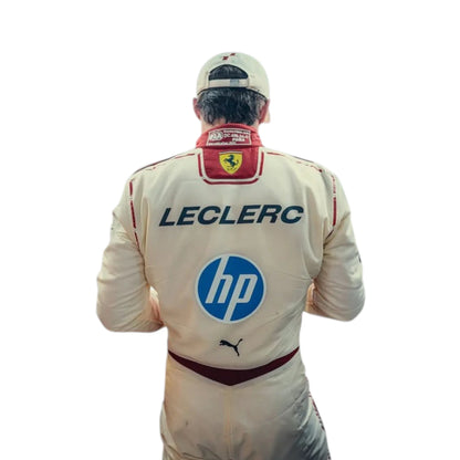 Charles Leclerc 2026 Ferrari Monaco GP F1 Race Suit - Grid X Racegearss image 3