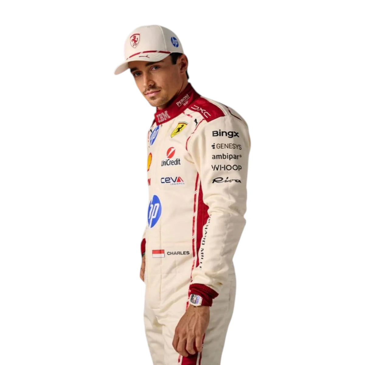 Charles Leclerc 2026 Ferrari Monaco GP F1 Race Suit - Grid X Racegearss image 4