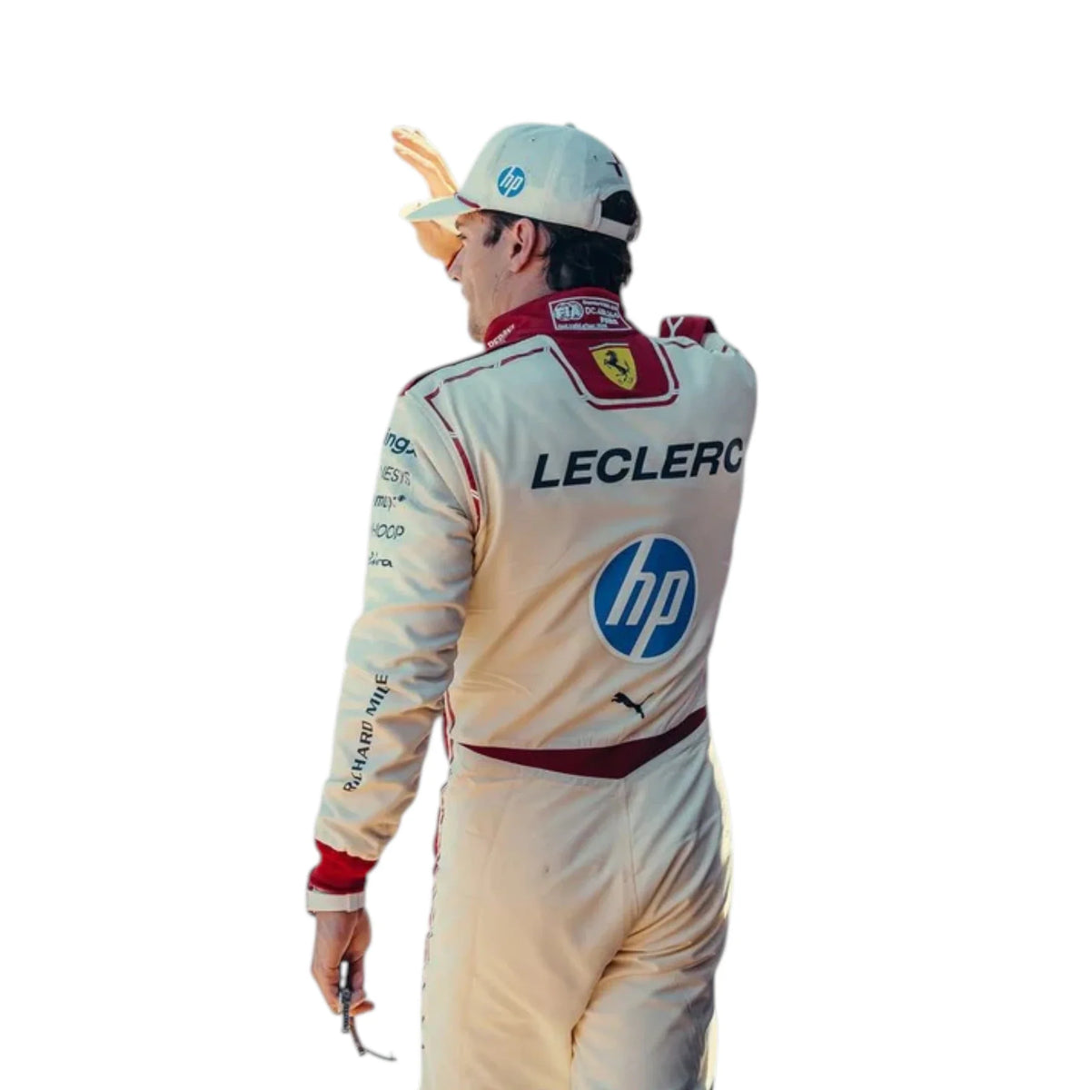 Charles Leclerc 2026 Ferrari Monaco GP F1 Race Suit - Grid X Racegearss image 5