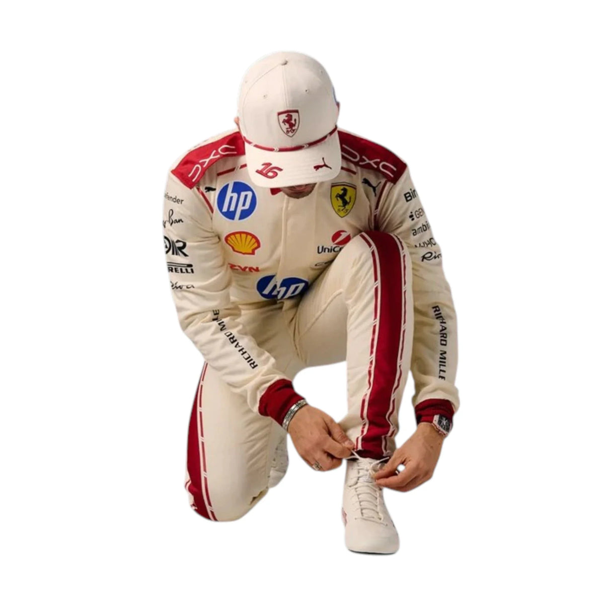 Charles Leclerc 2026 Ferrari Monaco GP F1 Race Suit - Grid X Racegearss image 8