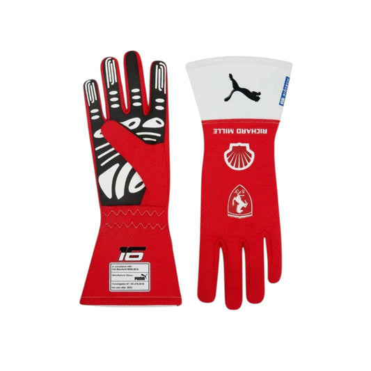 Charles Leclerc Ferrari F1 Racing Gloves - Grid X Racegearss image 1