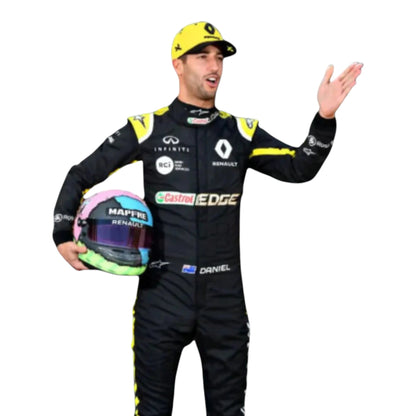 Daniel Ricciardo 2019 Renault F1 Race Suit - Grid X Racegearss image 2
