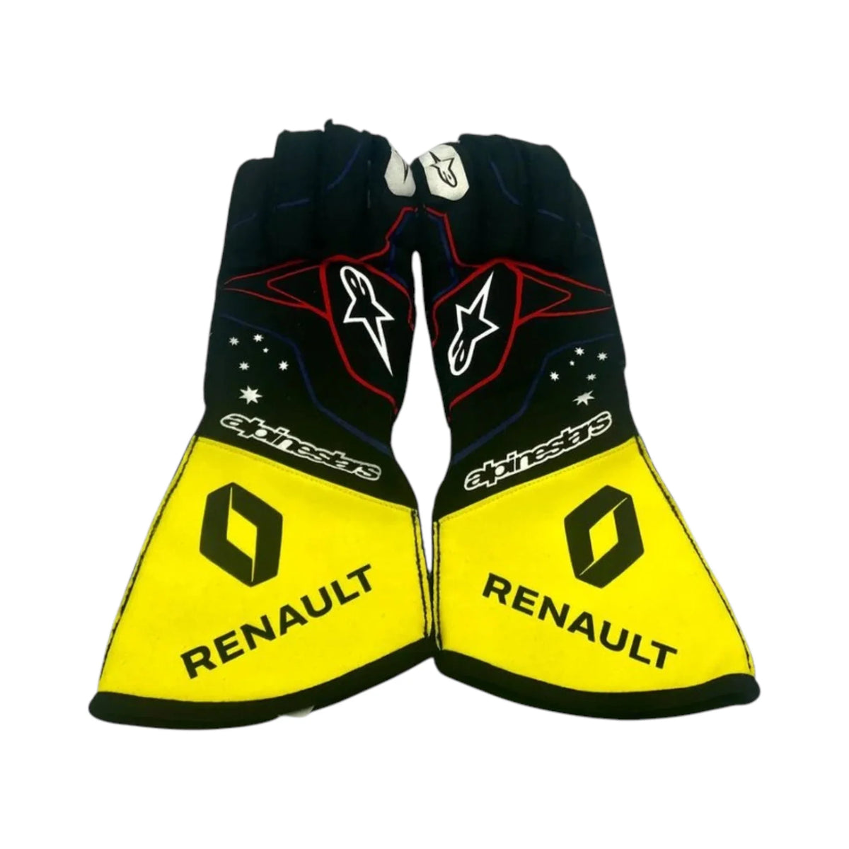 Daniel Ricciardo 2020 Renault F1 Racing Gloves - Grid X Racegearss image 1