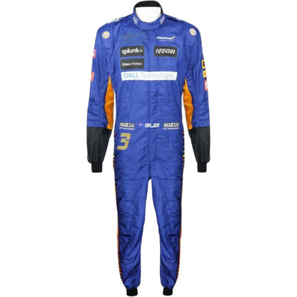 Daniel Ricciardo 2021 Mclaren F1 Race Suit - Grid X Racegearss image 1