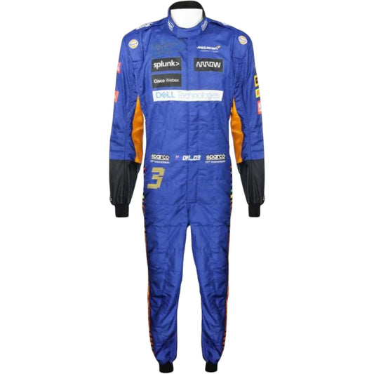 Daniel Ricciardo 2021 Mclaren F1 Race Suit - Grid X Racegearss image 1