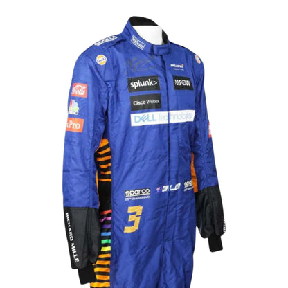 Daniel Ricciardo 2021 Mclaren F1 Race Suit - Grid X Racegearss image 4