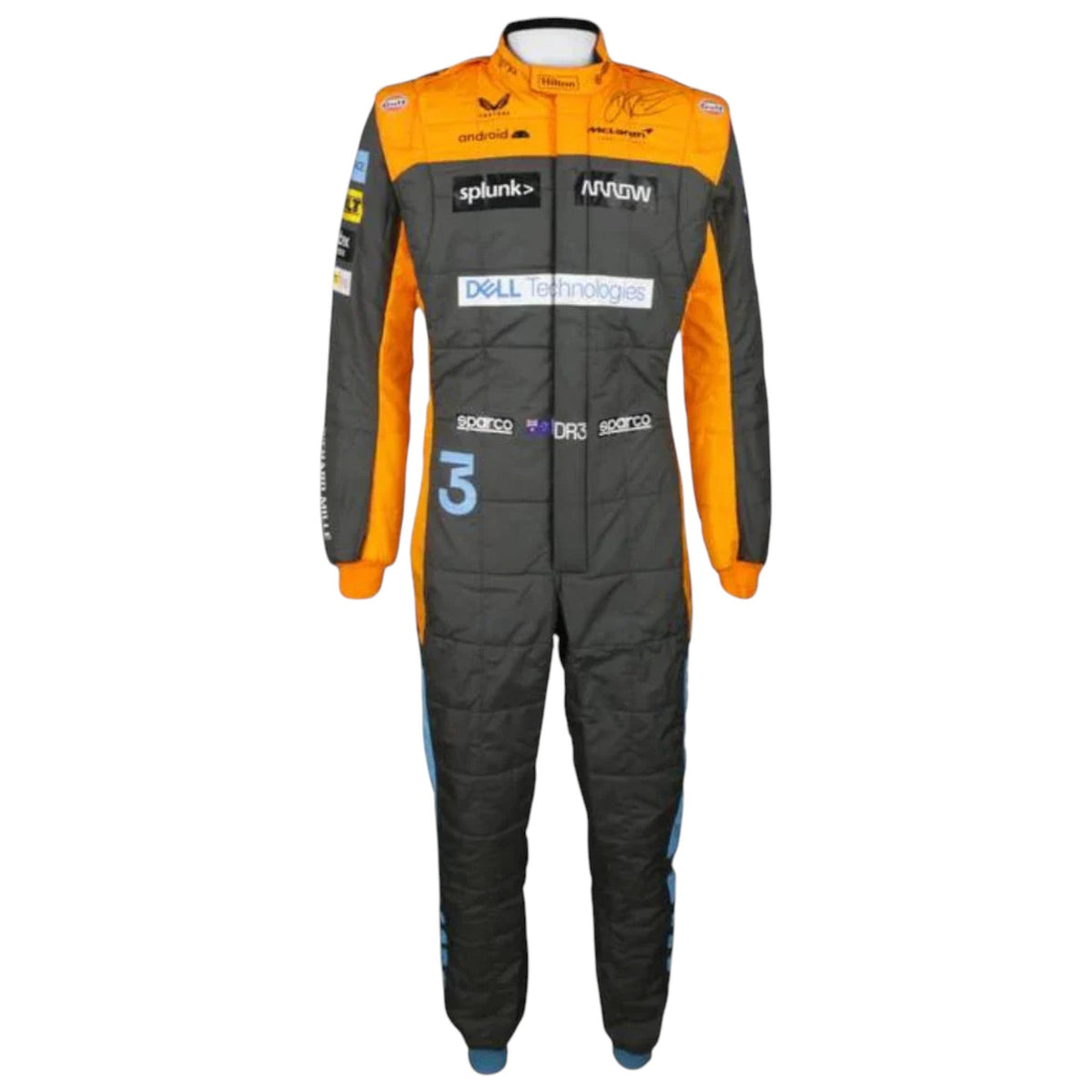 Daniel Ricciardo 2022 Mclaren F1 Race Suit - Grid X Racegearss image 1