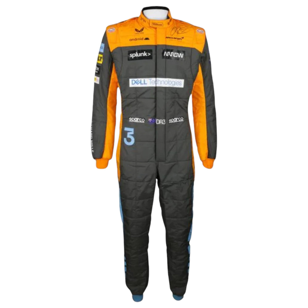 Daniel Ricciardo 2022 Mclaren F1 Race Suit - Grid X Racegearss image 2
