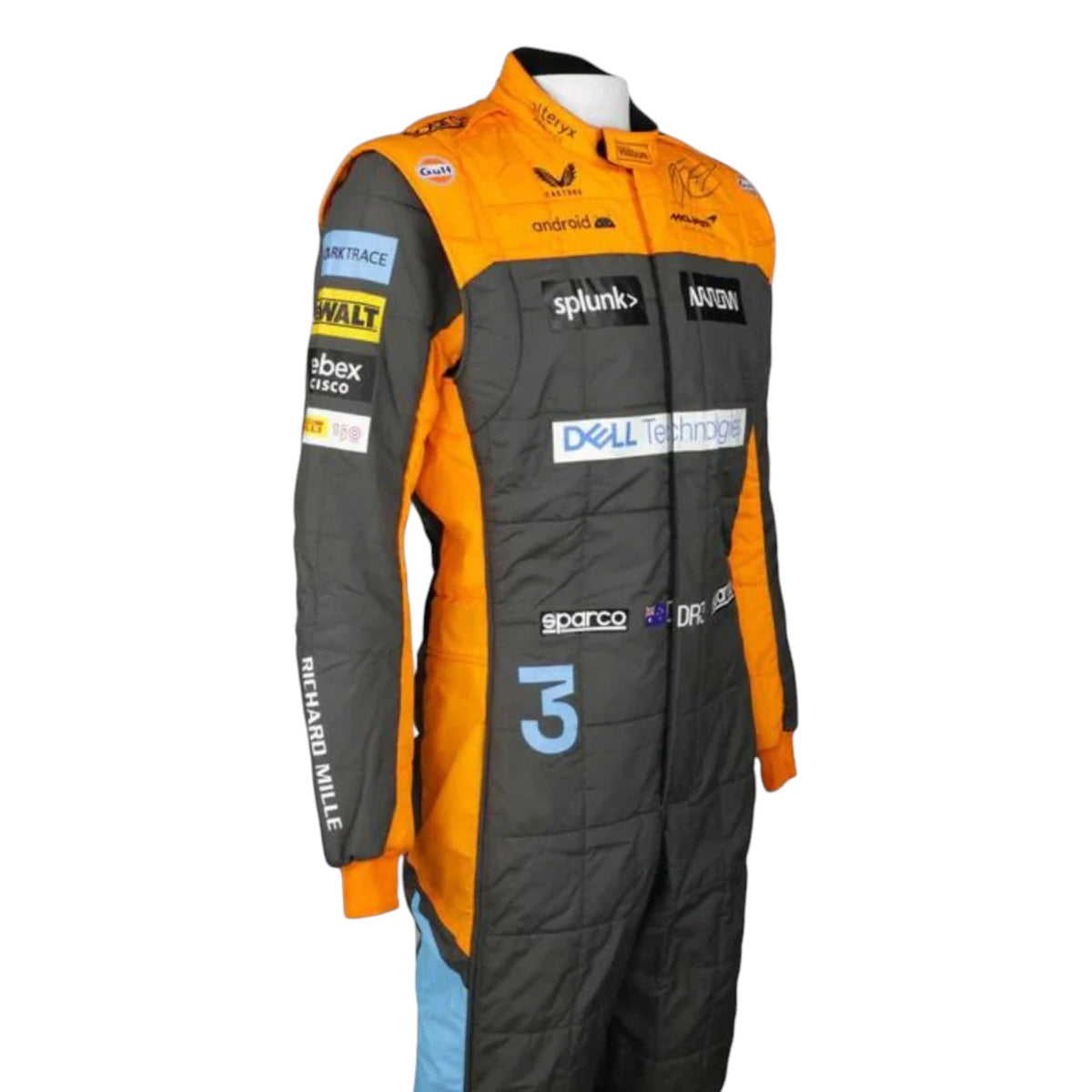 Daniel Ricciardo 2022 Mclaren F1 Race Suit - Grid X Racegearss image 4