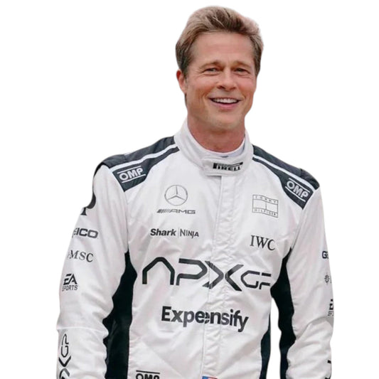 F1 Movie Sony Hayes (Brad Pitt) 2025 F1 Race Suit - Grid X Racegearss image 1
