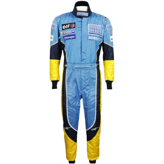 Fernando Alonso 2003 Renault F1 Race Suit - Grid X Racegearss image 1
