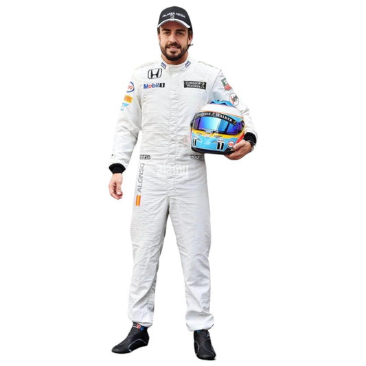 Fernando Alonso 2015 Mclaren F1 Race Suit - Grid X Racegearss image 1