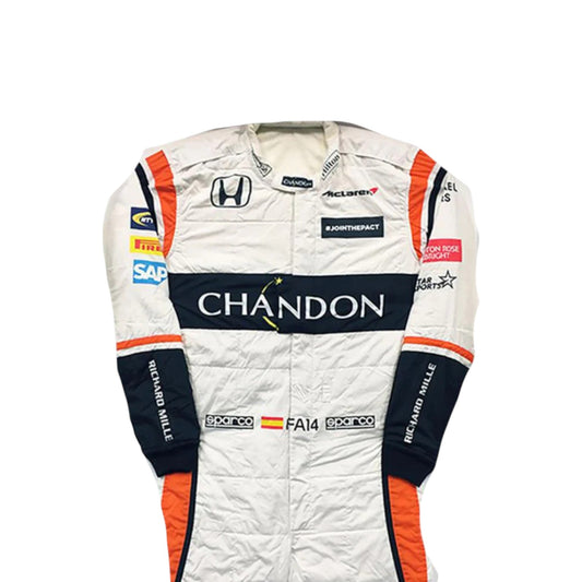 Fernando Alonso 2017 Mclaren F1 Race Suit - Grid X Racegearss image 1
