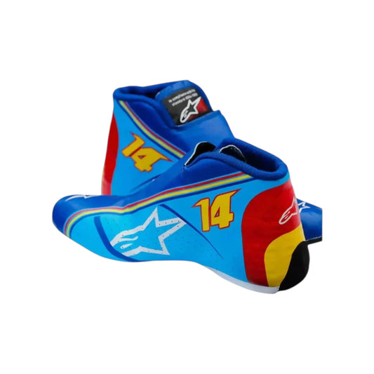 Fernando Alonso 2018 Mclaren 300GP Round 7 F1 Racing Shoes - Grid X Racegearss image 1