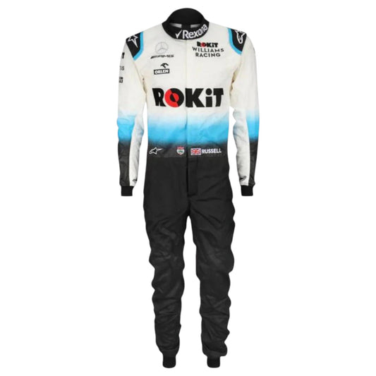 George Russell 2019 Williams F1 Race Suit - Grid X Racegearss image 1