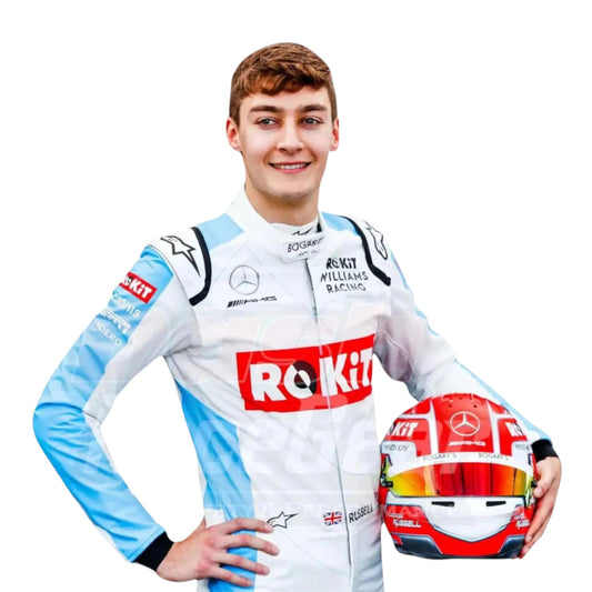 George Russell 2020 Williams F1 Race Suit - Grid X Racegearss image 1