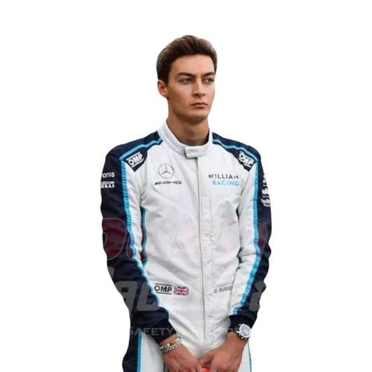 George Russell 2021 Williams F1 Race Suit - Grid X Racegearss image 1