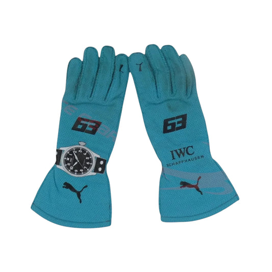 George Russell 2024 Mercedes-AMG Petronas F1 Racing Gloves - Grid X Racegearss image 1