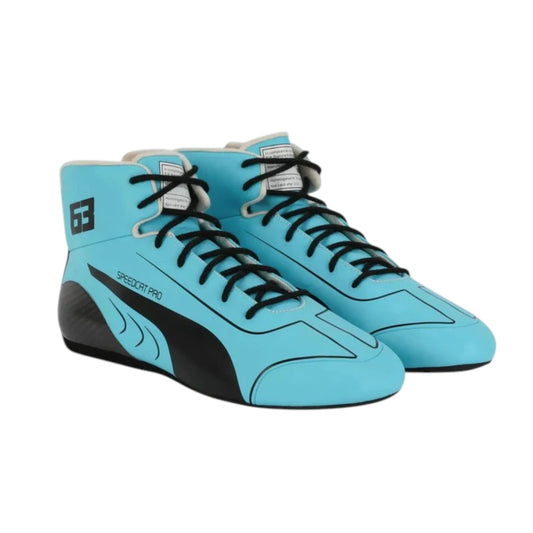 George Russell 2024 Mercedes-AMG Petronas F1 Racing Shoes - Grid X Racegearss image 1