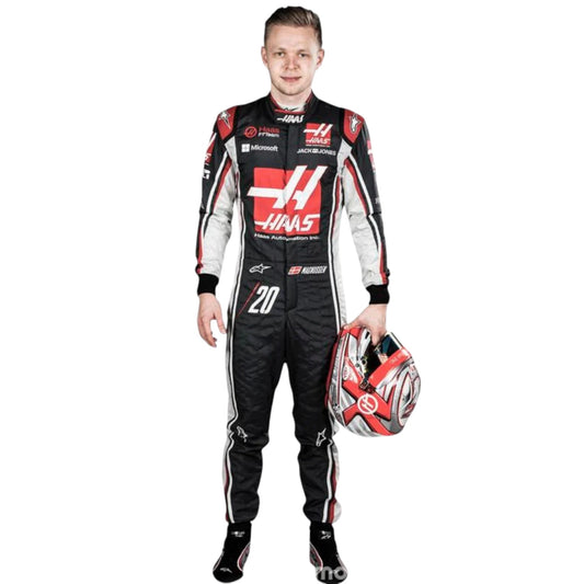 Kevin Magnussen 2017 Haas F1 Race Suit - Grid X Racegearss image 1