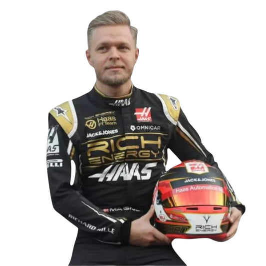 Kevin Magnussen 2019 Haas F1 Race Suit - Grid X Racegearss image 1
